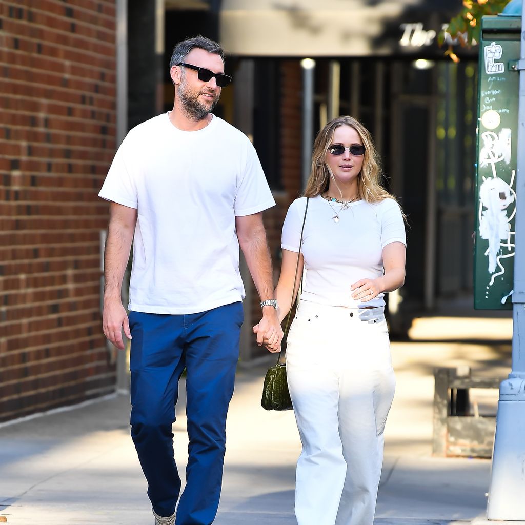Cooke Maroney und Jennifer Lawrence im August 2022