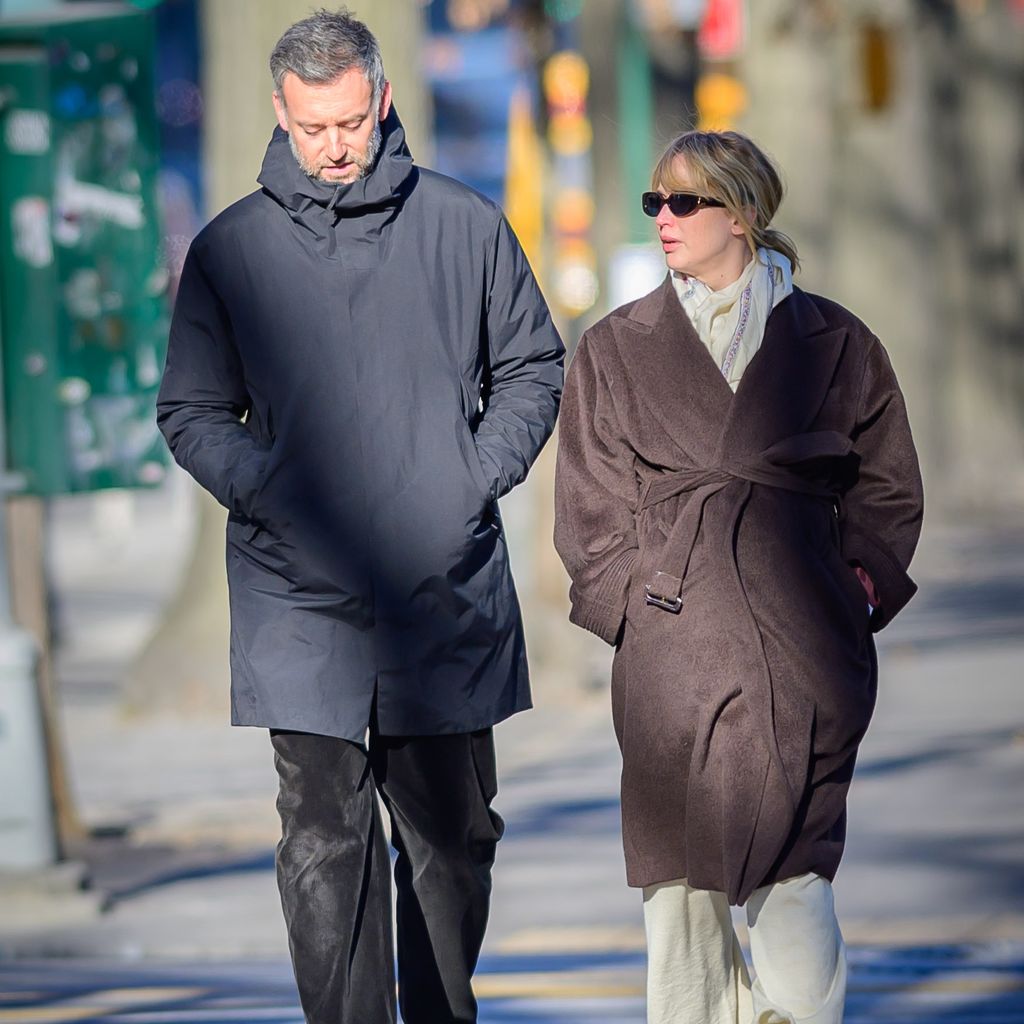 Cooke Maroney und Jennifer Lawrence, Januar 2025