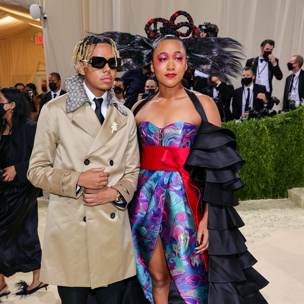 Cordae and Naomi Osaka bei der Met Gala 2021 in New York