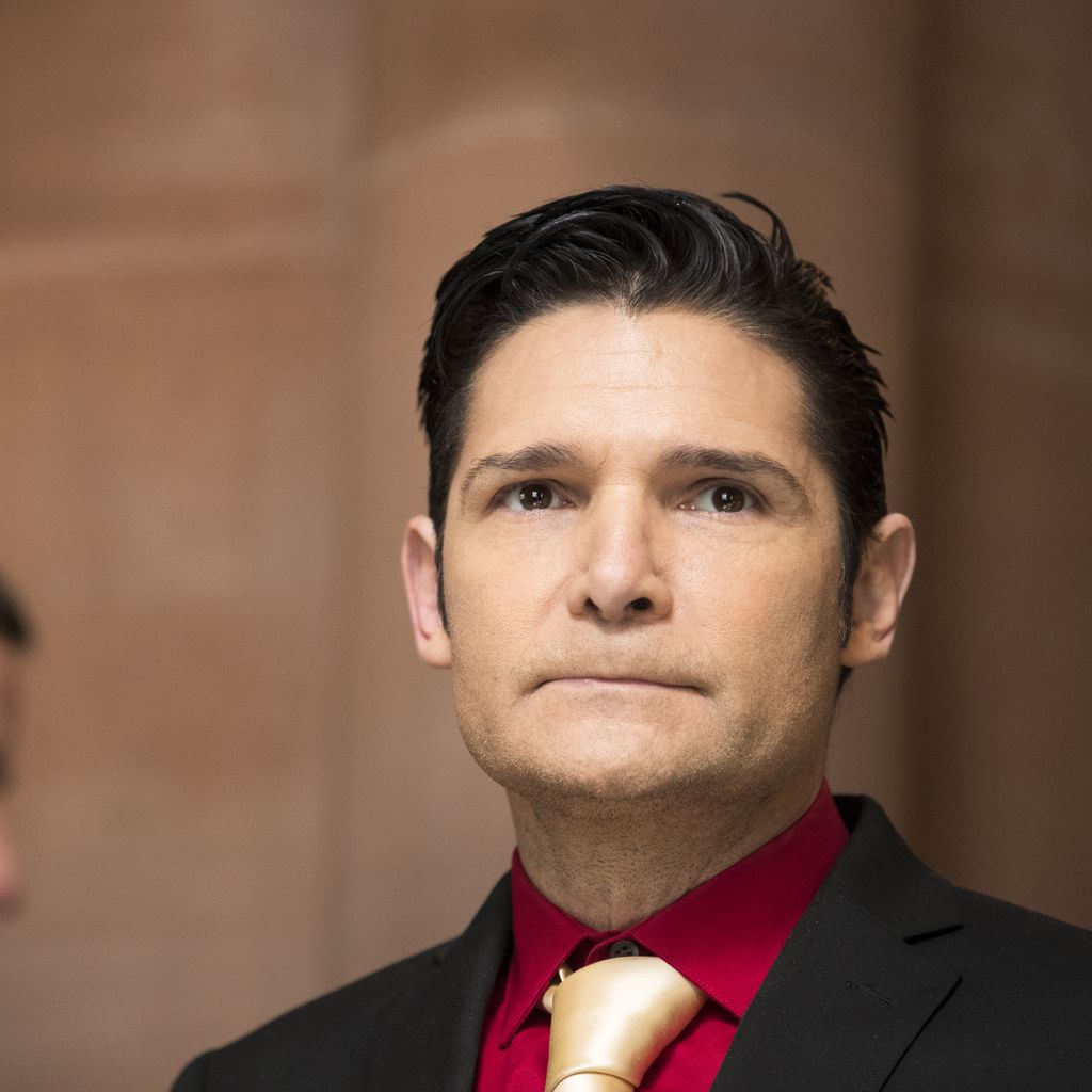 Corey Feldman bei einer Pressekonferenz
