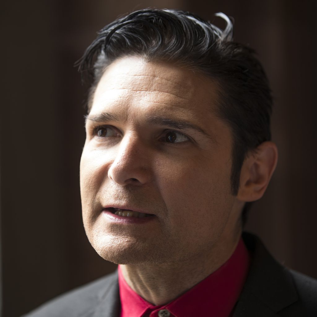Corey Feldman bei einer Pressekonferenz