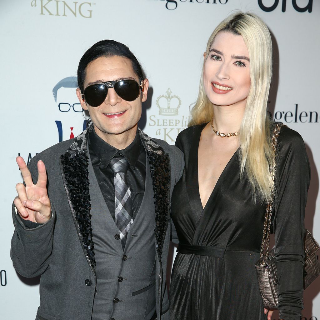 Schauspieler Corey Feldman und seine Frau Model Courtney Anne Mitchell