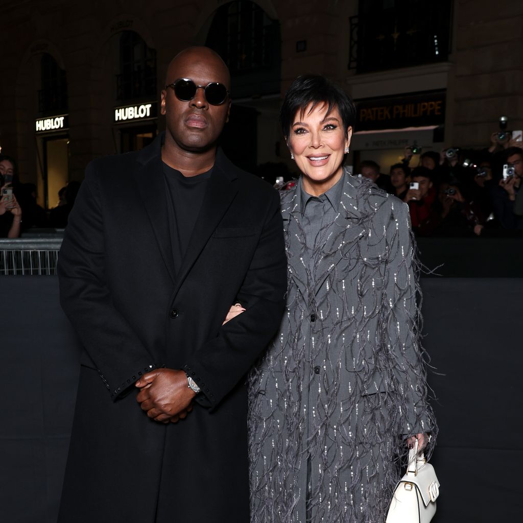 Corey Gamble und Kris Jenner, Januar 2024