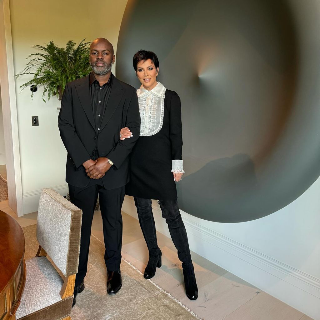 Corey Gamble und Kris Jenner, April 2024