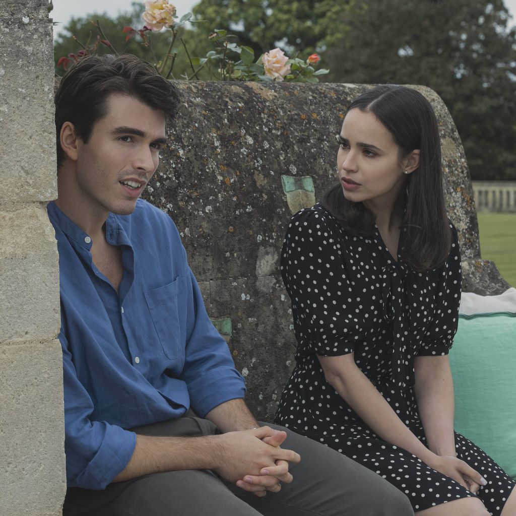 Corey Mylchreest und Sofia Carson in "My Oxford Year"
