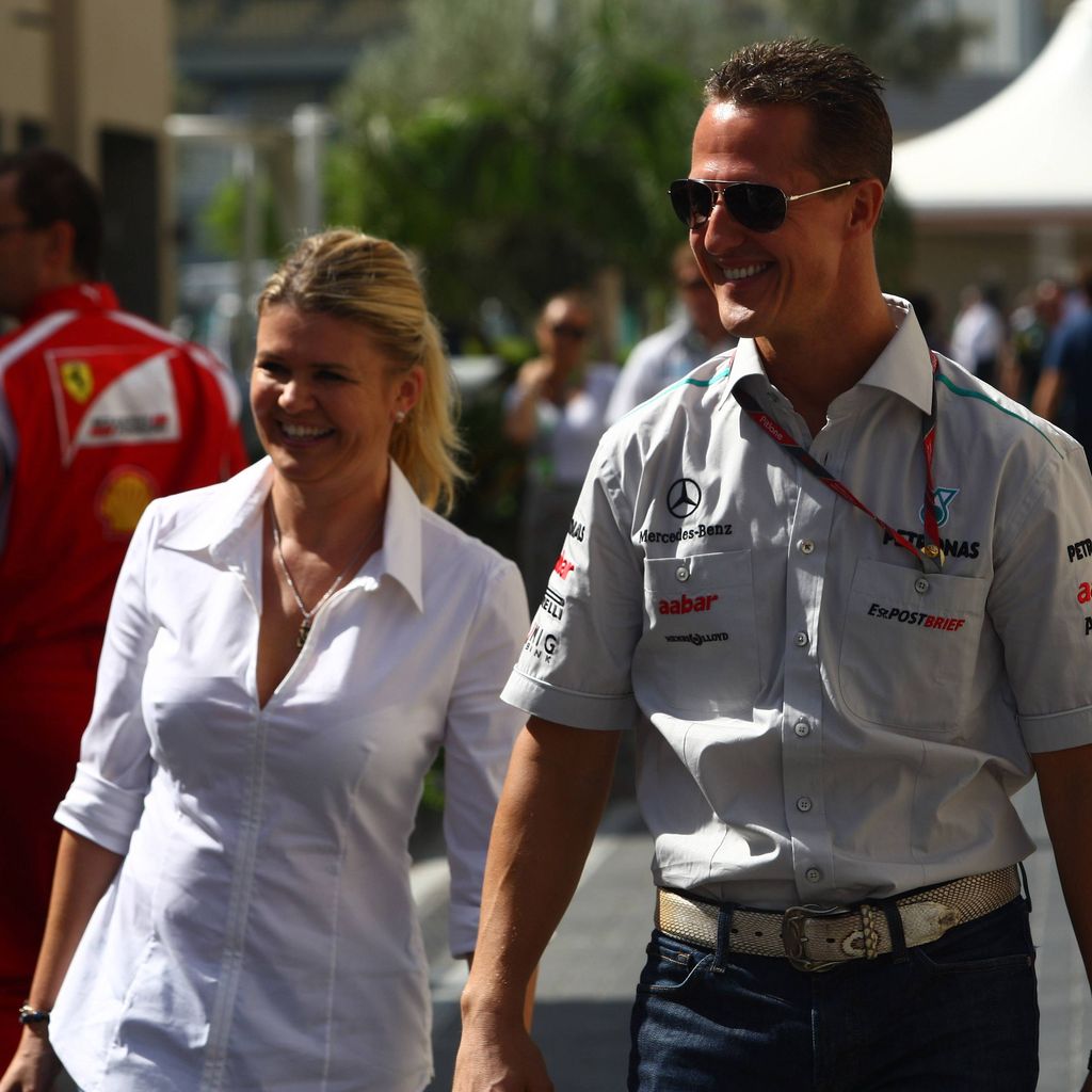 Corinna und Michael Schumacher im Jahr 2011