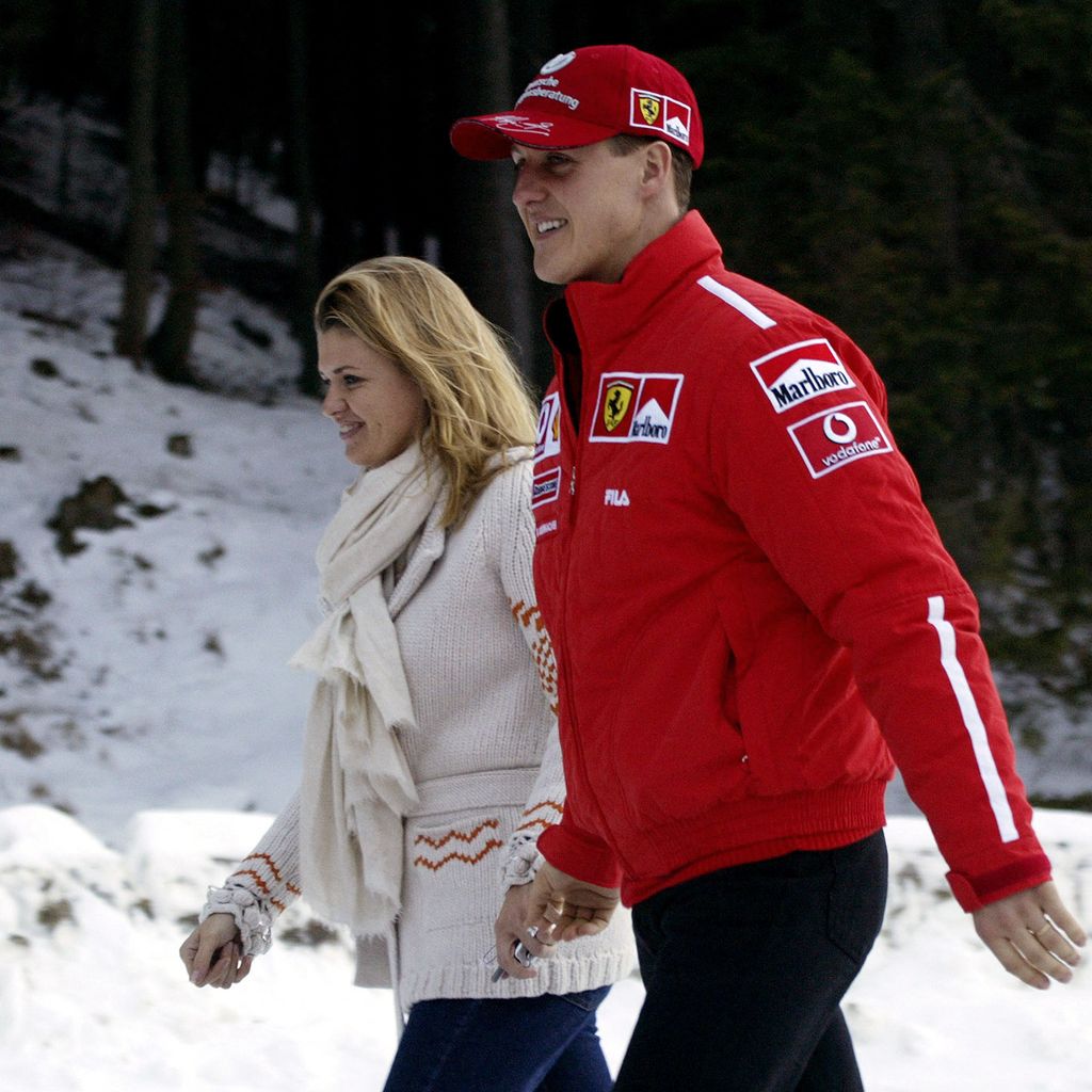 Corinna und Michael Schumacher, 2003