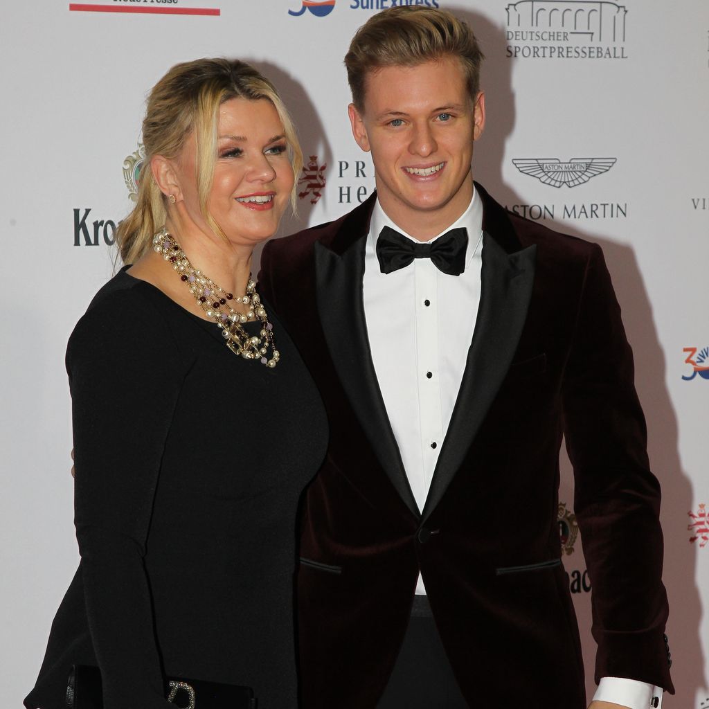 Corinna und Mick Schumacher im Jahr 2019