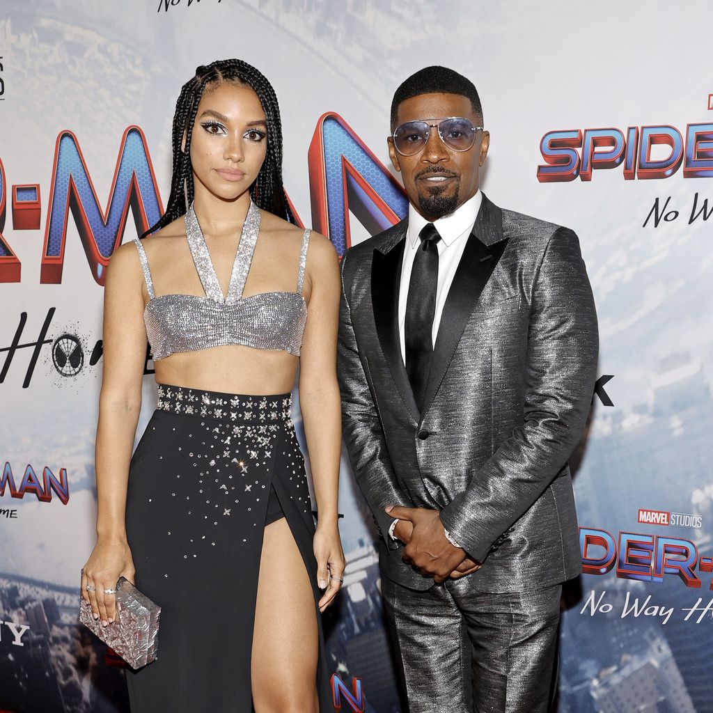 Corinne Foxx und Jamie Foxx im Dezember 2021