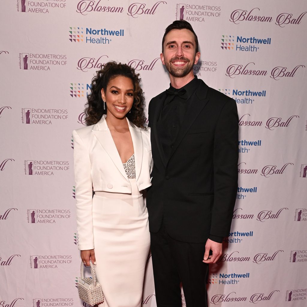 Corinne Foxx mit ihrem Partner Joseph im März 2023