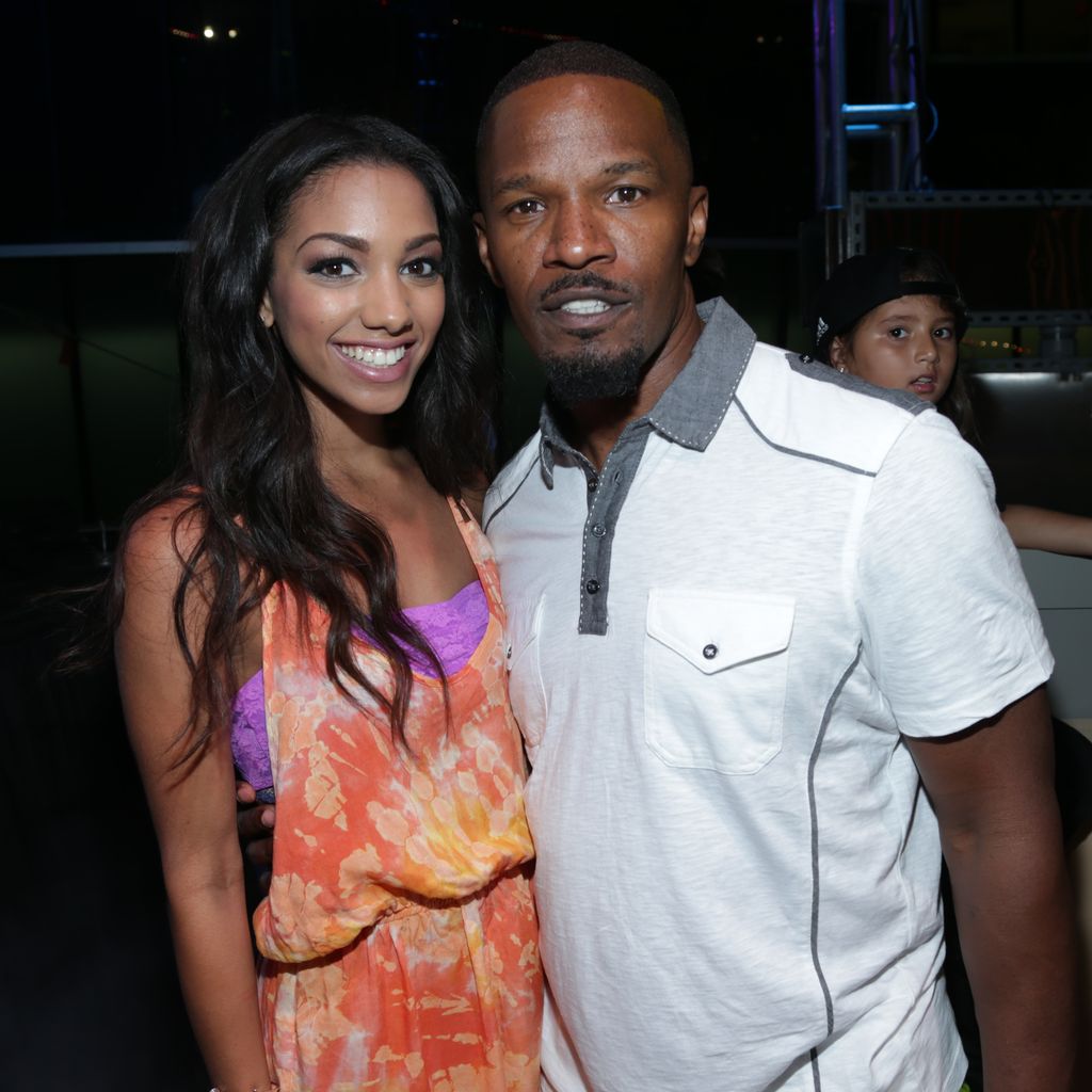 Corinne und Jamie Fox bei der "Rio 2"-Premiere in Miami Beach