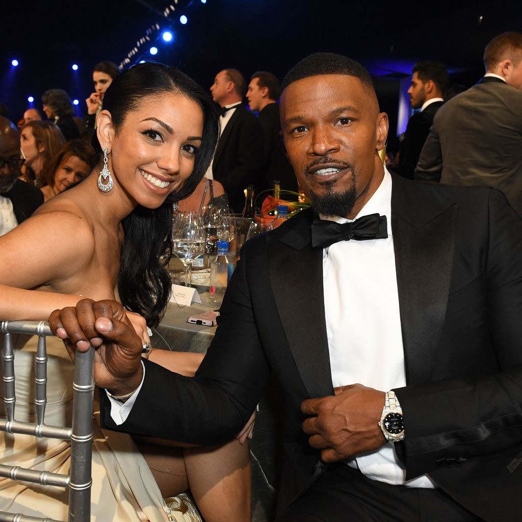 Corinne Fox und Jamie Foxx im Januar 2020