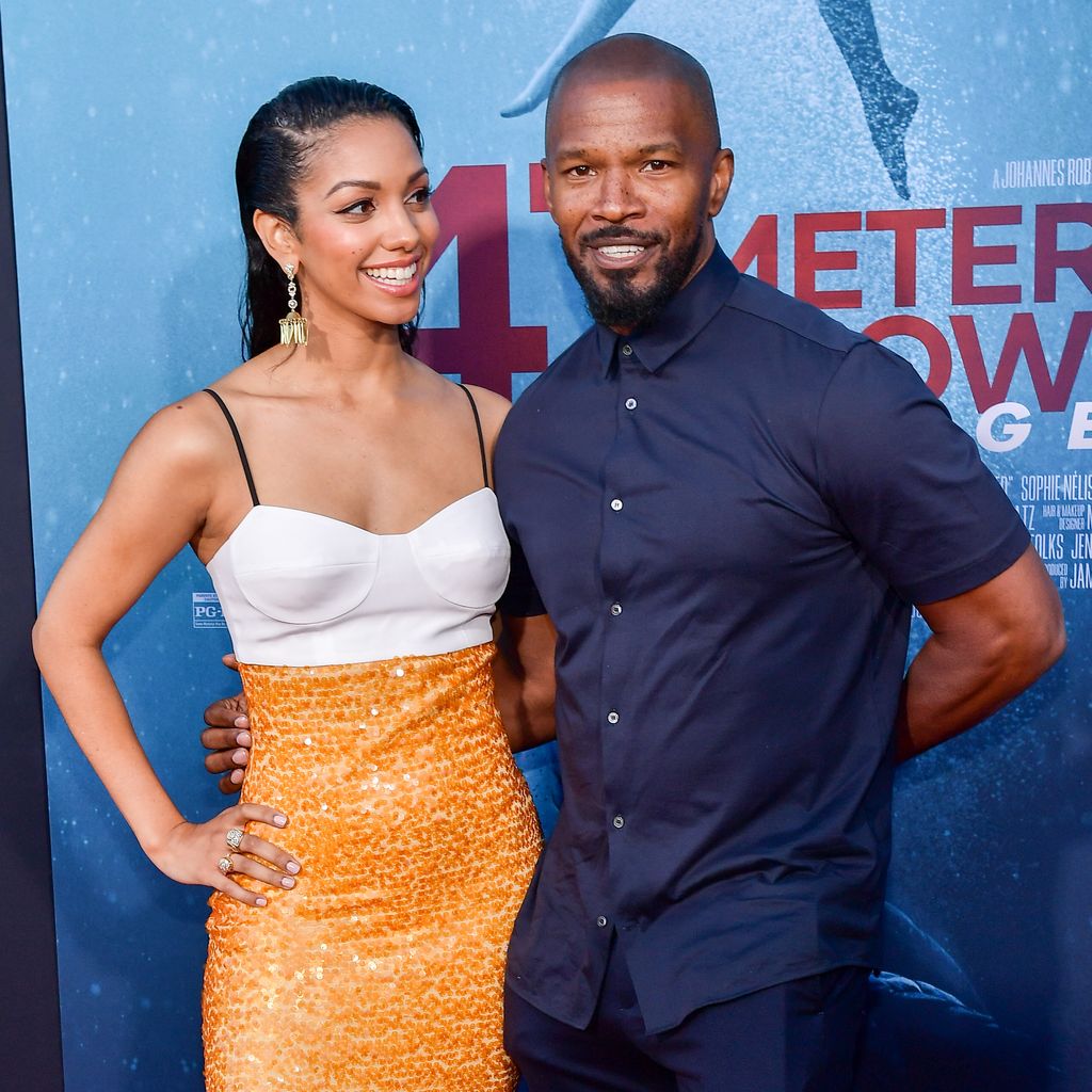 Corinne und ihr Papa Jamie Foxx