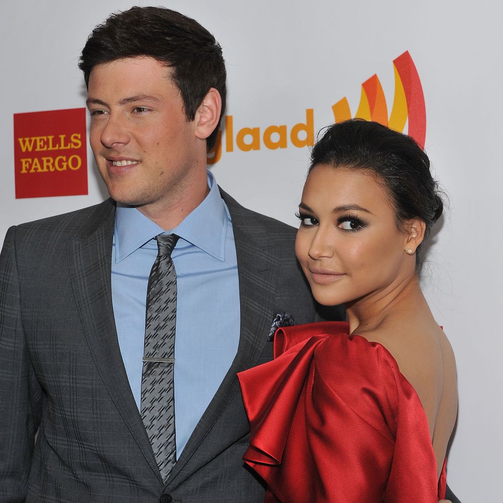 Cory Monteith und Naya Rivera bei den Glaad Media Awards
