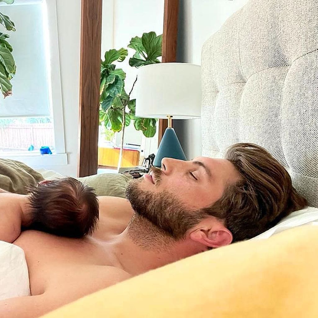 Cory Tran und sein Sohn im November 2021