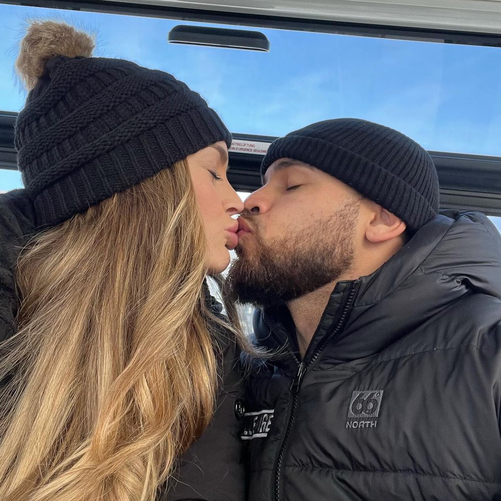 Cory Wharton (r.) und Taylor Selfridge im Januar 2022