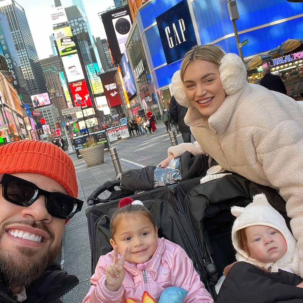 "Ex on the Beach"-Stars Cory Wharton und Taylor Selfridge mit ihren Töchtern