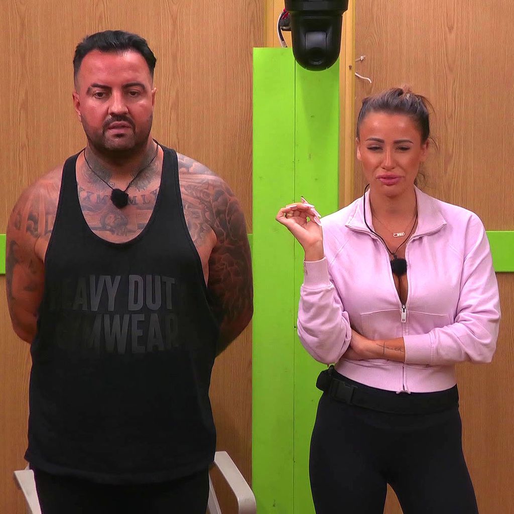 Cosimo Citiolo und Nadja Großmann bei "Der Promihof"