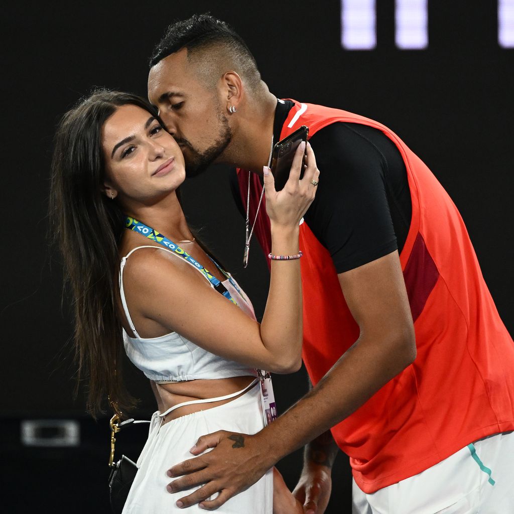 Costeen Hatzi und Nick Kyrgios, Januar 2022