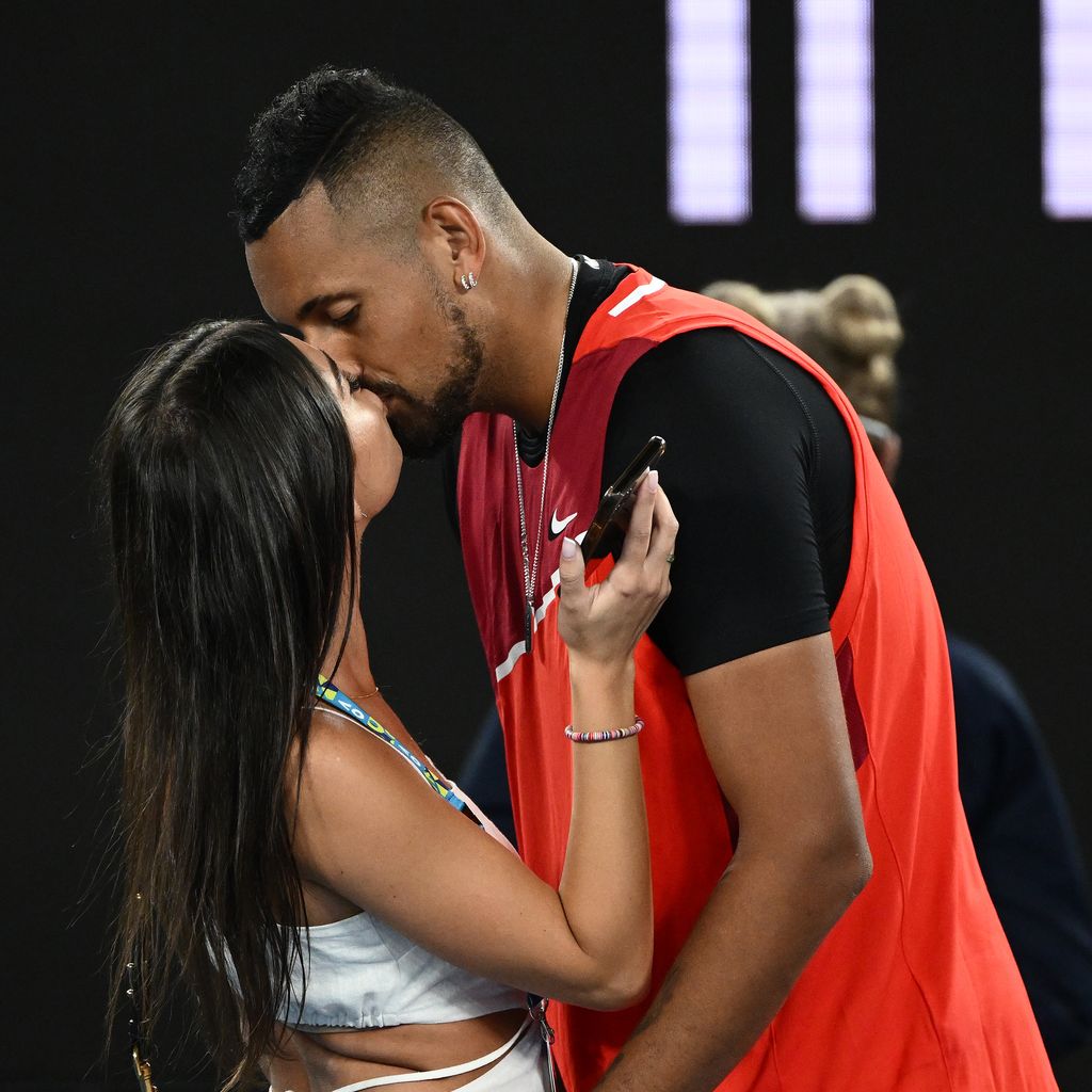 Costeen Hatzi  und Nick Kyrgios, Januar 2022