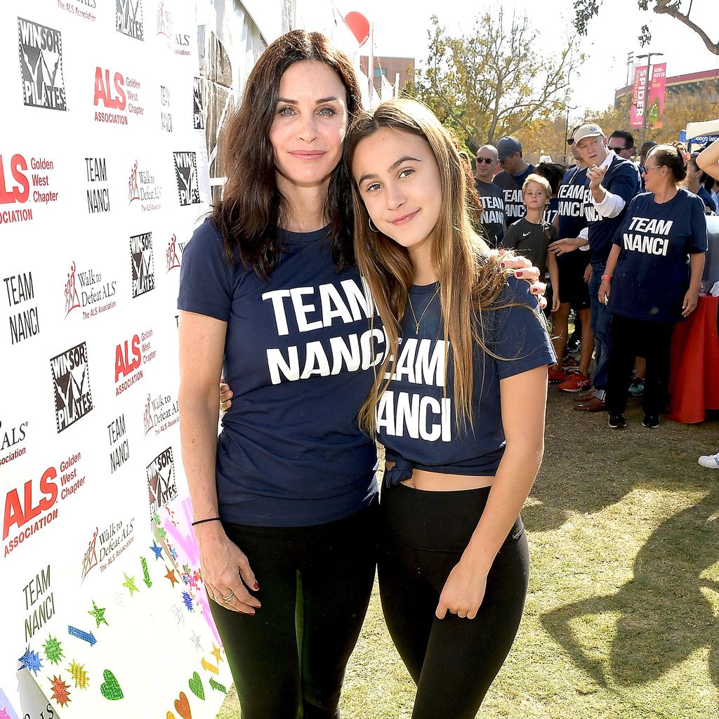 Courteney Cox und ihre Tochter Coco Arquette im Oktober 2017