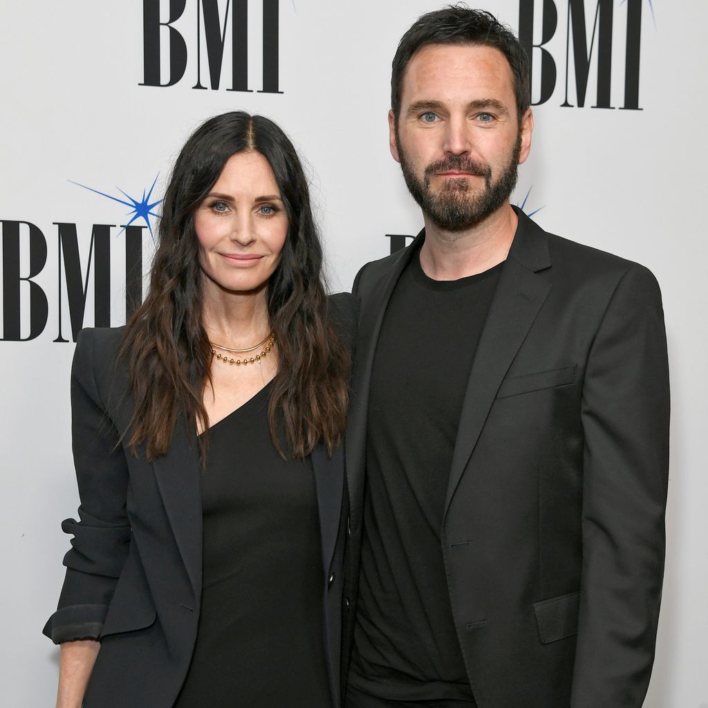Courteney Cox, Schauspielerin und Johnny McDaid, Musiker