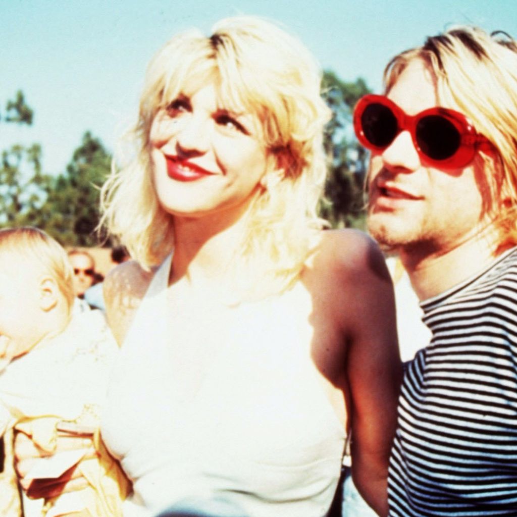 Courtney Love, Frances Bean und Kurt Cobain