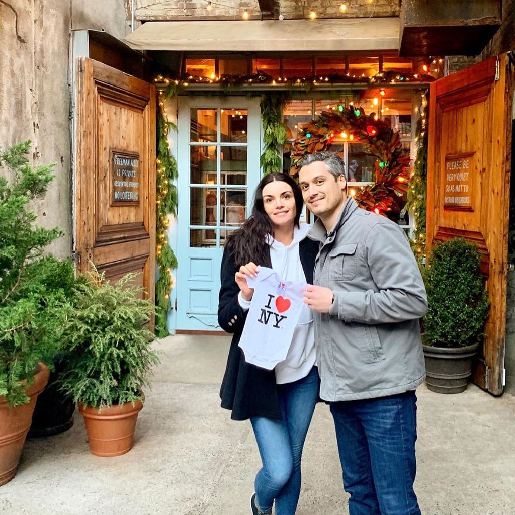 Courtney Robertson und Humberto Preciado im Dezember 2019