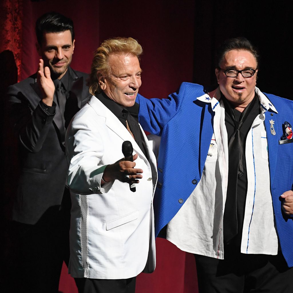 Criss Angel, Siegfried Fischbacher und Roy Horn, 2016