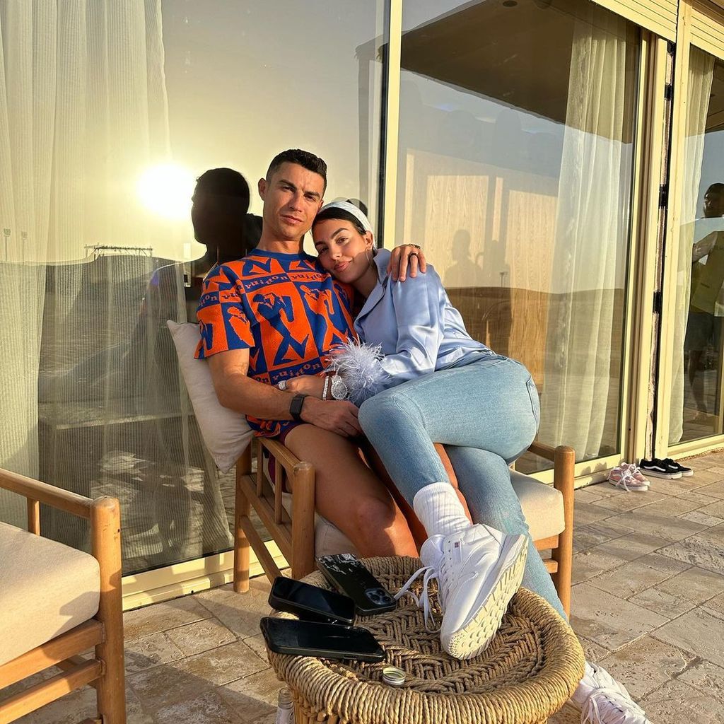 Cristiano Ronaldo und Georgina Rodriguez im Januar 2023