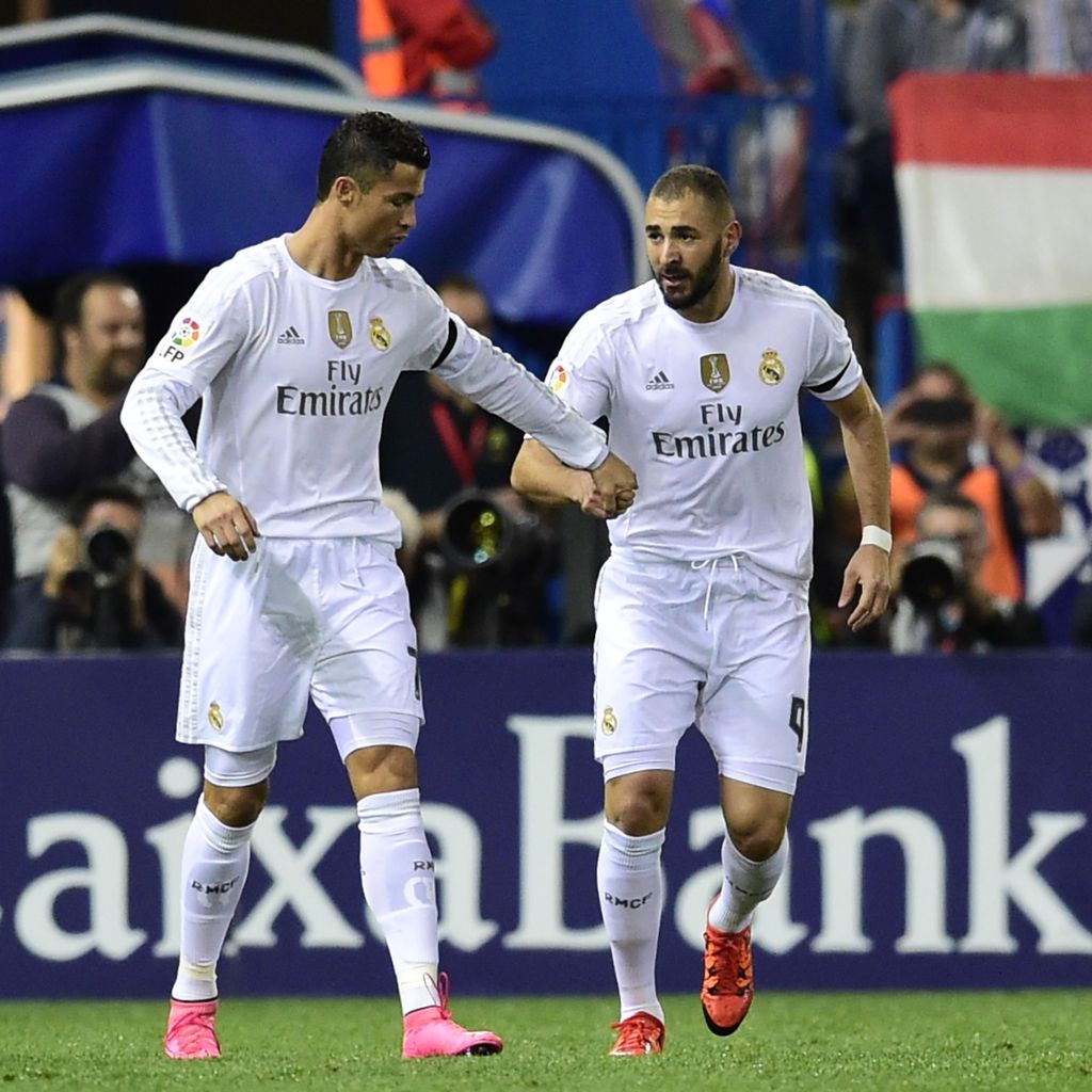 Cristiano Ronaldo und Karim Benzema, Oktober 2015
