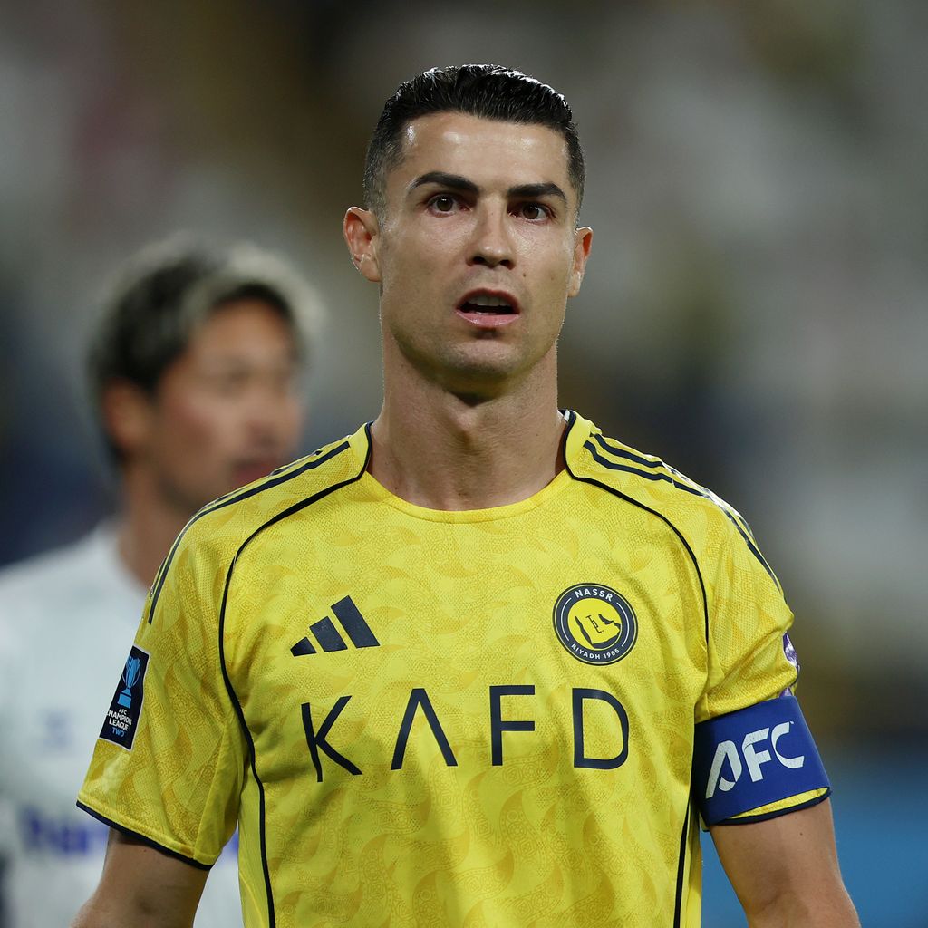 Cristiano Ronaldo im Trikot von Al Nassr beim AFC-Champions-League-Finale gegen Gamba Osaka in Riad, 16. Mai 2026
