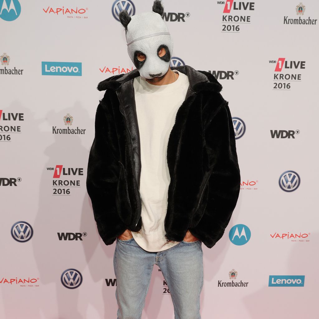 Cro beim 1Live Krone Award in Bochum 2016