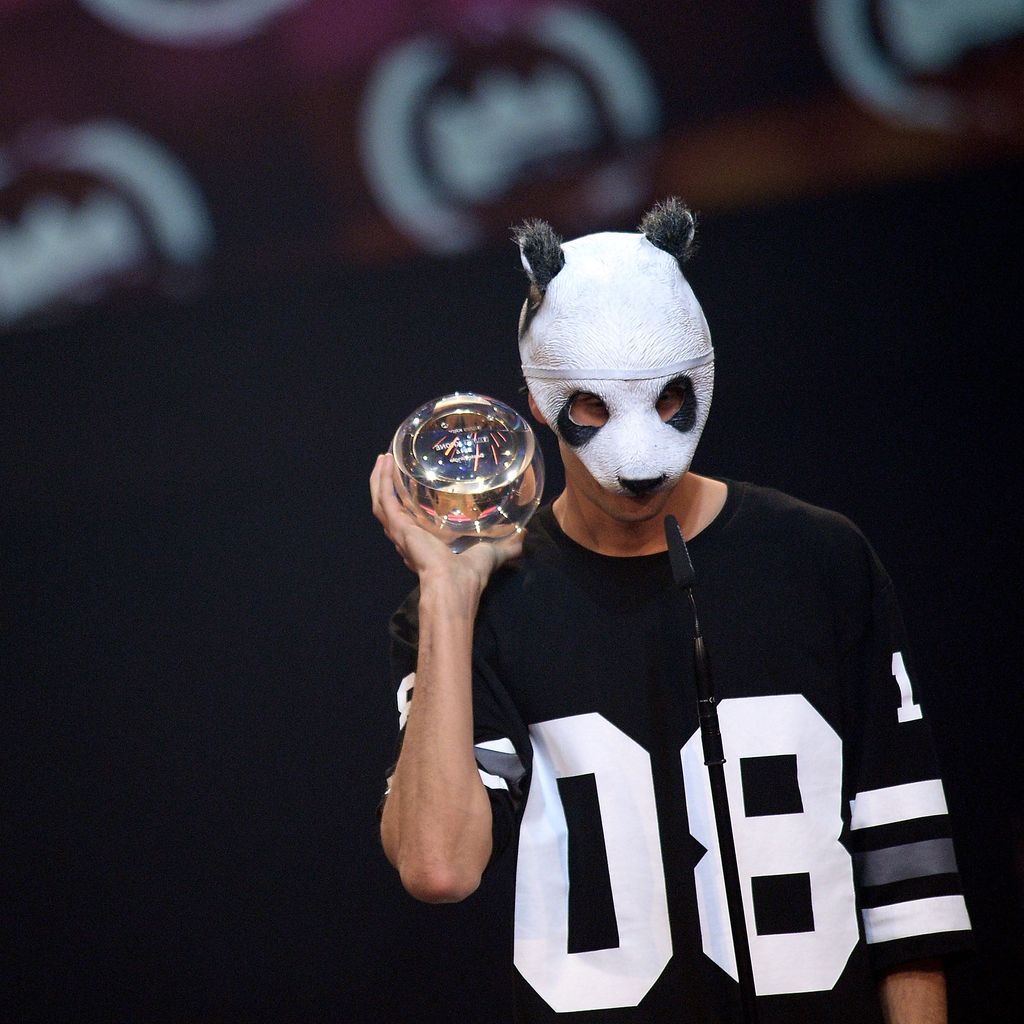 Cro auf dem 1Live Krone Award 2014