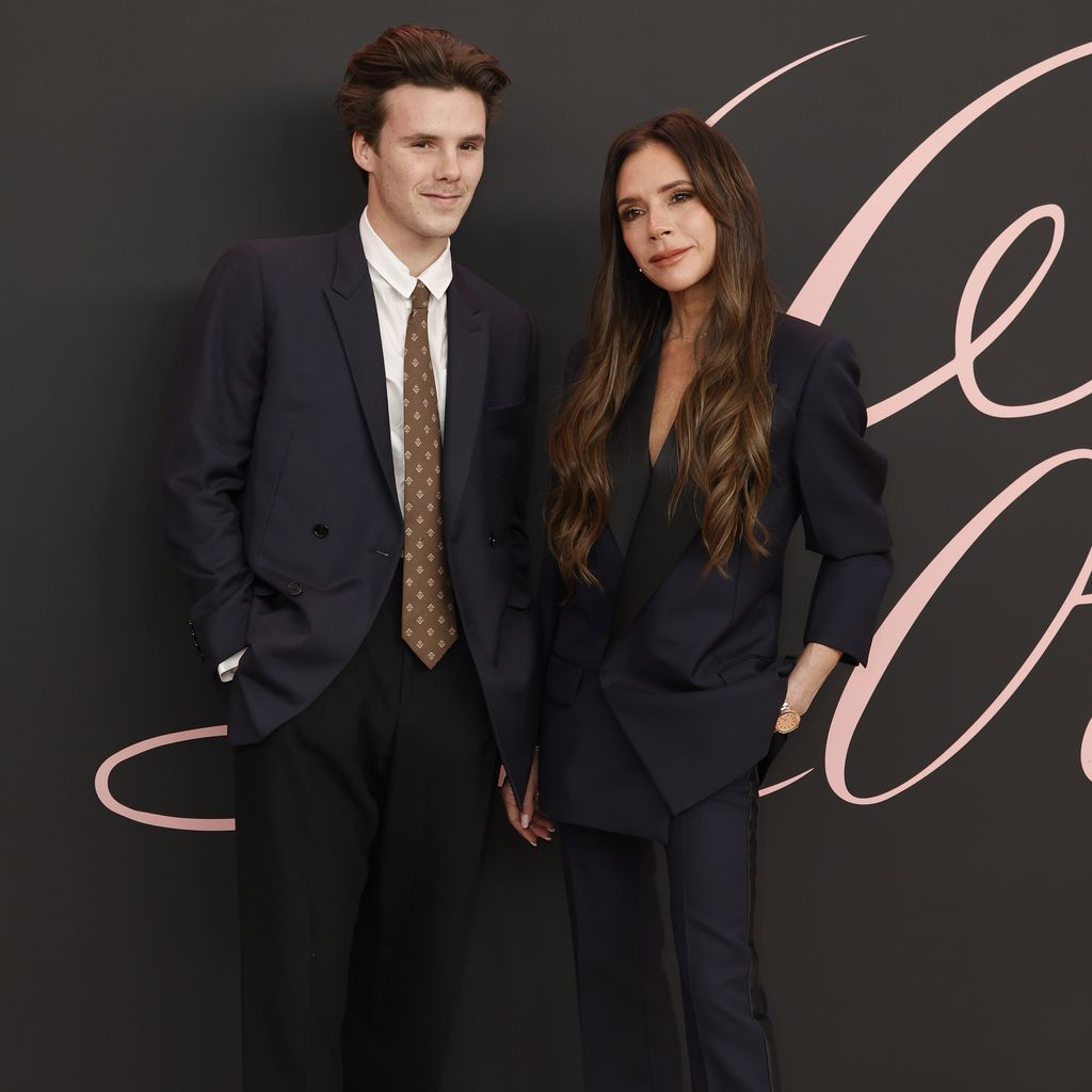Cruz Beckham und Victoria Beckham bei der Premiere von "Lola" im Februar 2024