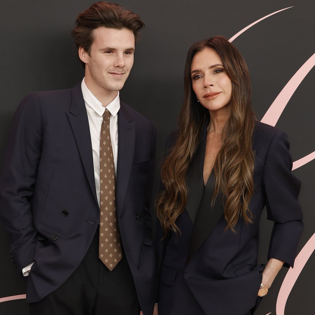 Cruz Beckham und Victoria Beckham bei der Premiere "Lola" im Februar 2024 in L.A.