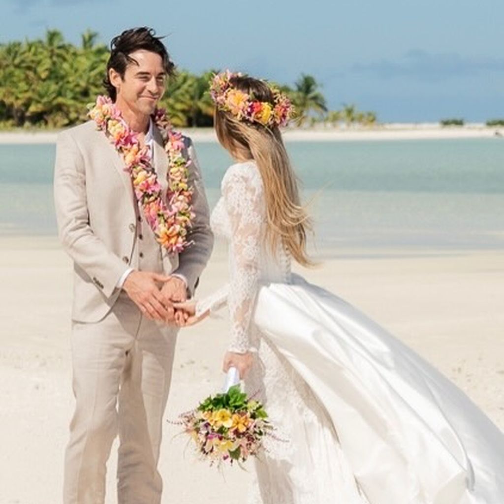 Crystal Hefner mit James Ward bei ihrer Hochzeit, April 2026