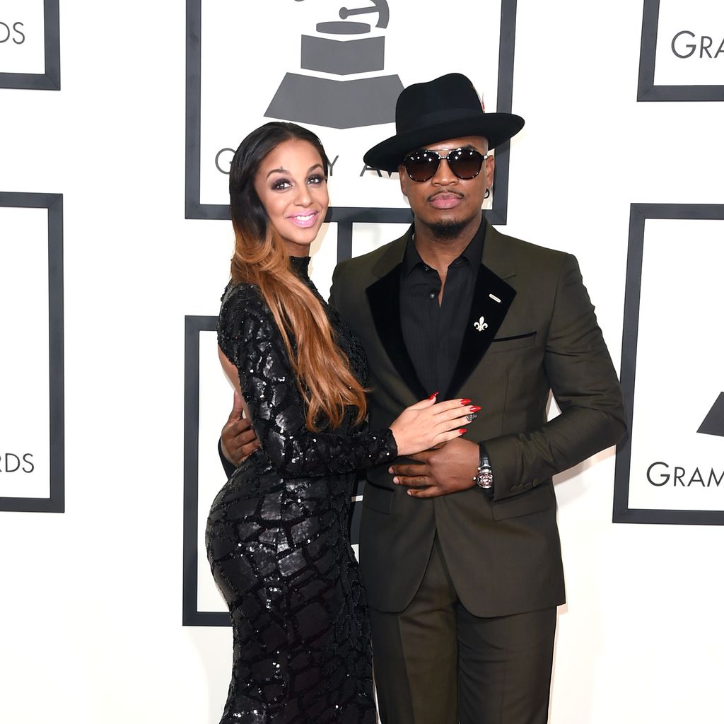 Crystal Smith und Ne-Yo bei den Grammy Awards 2015