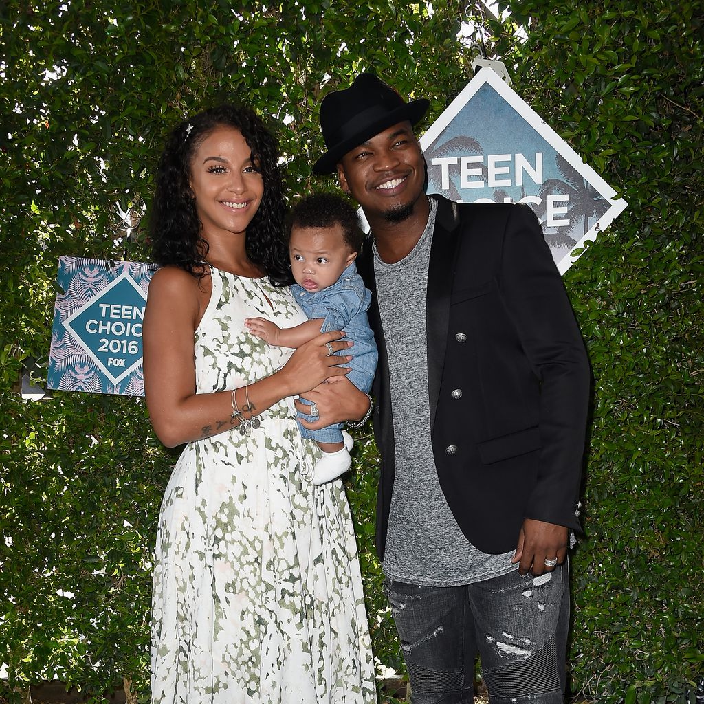 Crystal Renay und Ne-Yo mit ihrem Sohn Shaffer Chimere Smith, Jr.