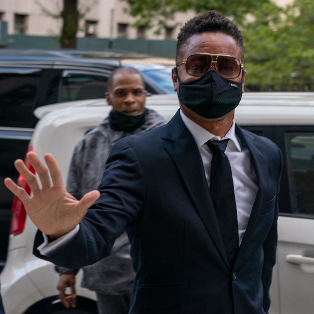 Cuba Gooding Jr. auf dem Weg zum Gericht