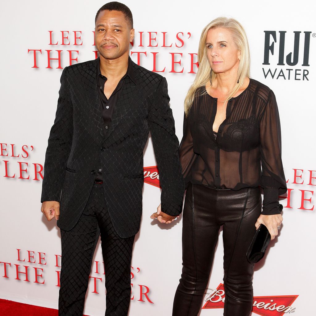 Cuba Gooding Jr. und Sara Kapfer bei einer Premiere in Los Angeles
