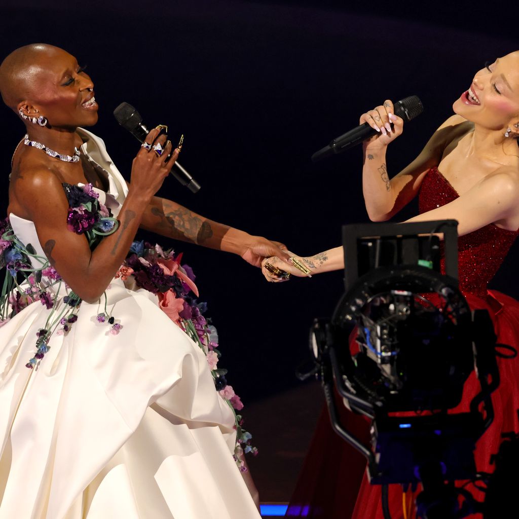 Cynthia Erivo und Ariana Grande bei den Oscars 2025