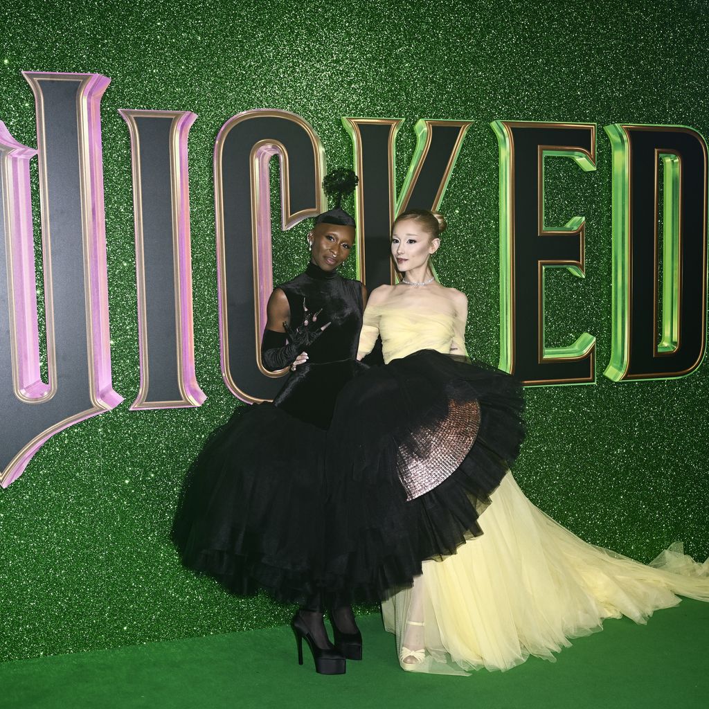 Cynthia Erivo und Ariana Grande bei der "Wicked"-Premiere in London, November 2024