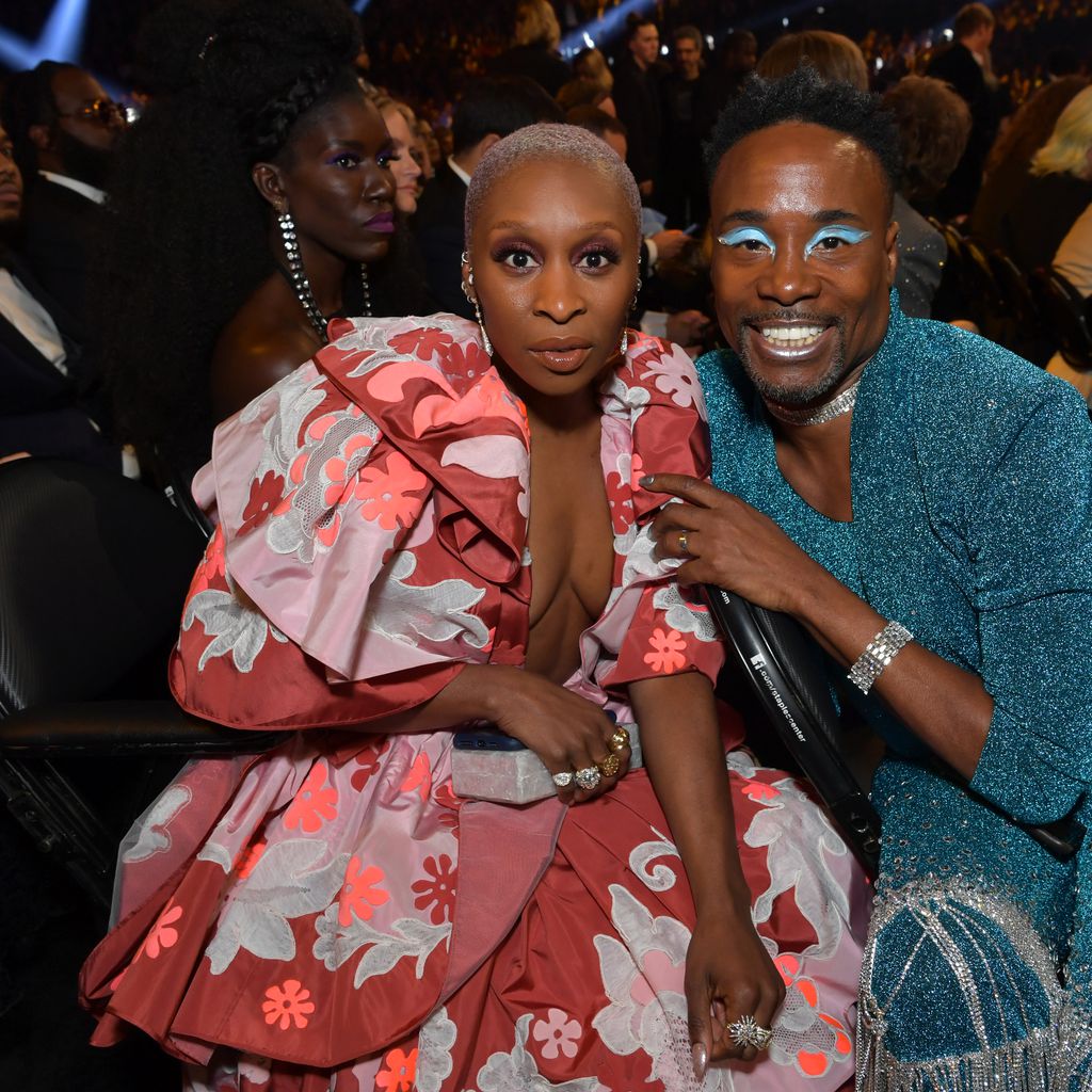 Cynthia Erivo und Billy Porter bei den Grammy Awards im Januar 2020