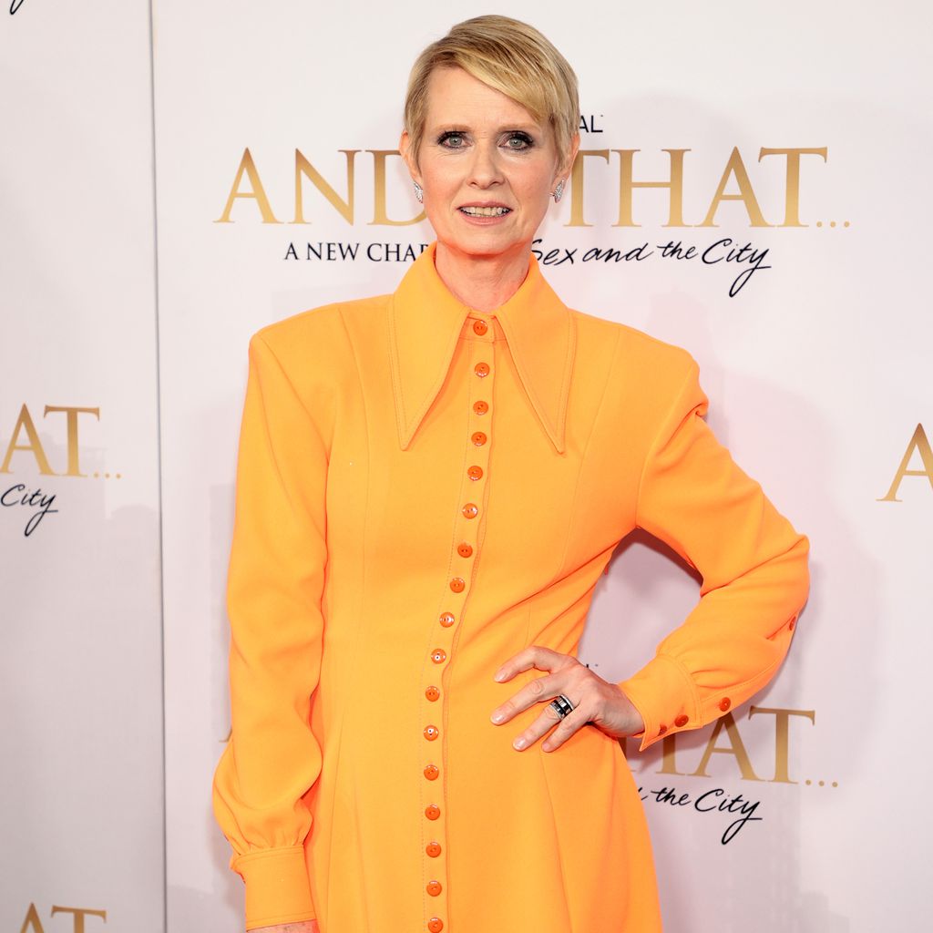 Cynthia Nixon bei der Premiere von "And Just Like That"