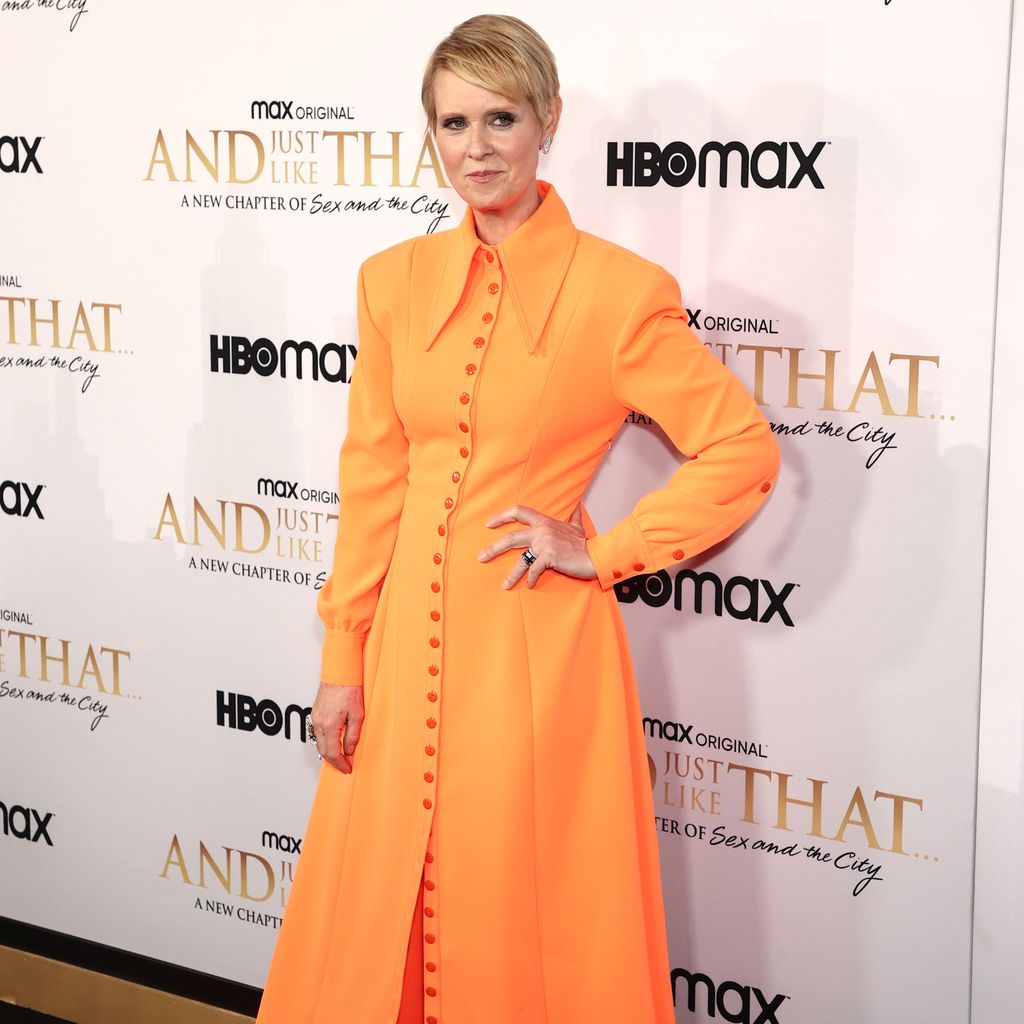 Cynthia Nixon bei der "And Just Like That"-Premiere in New York