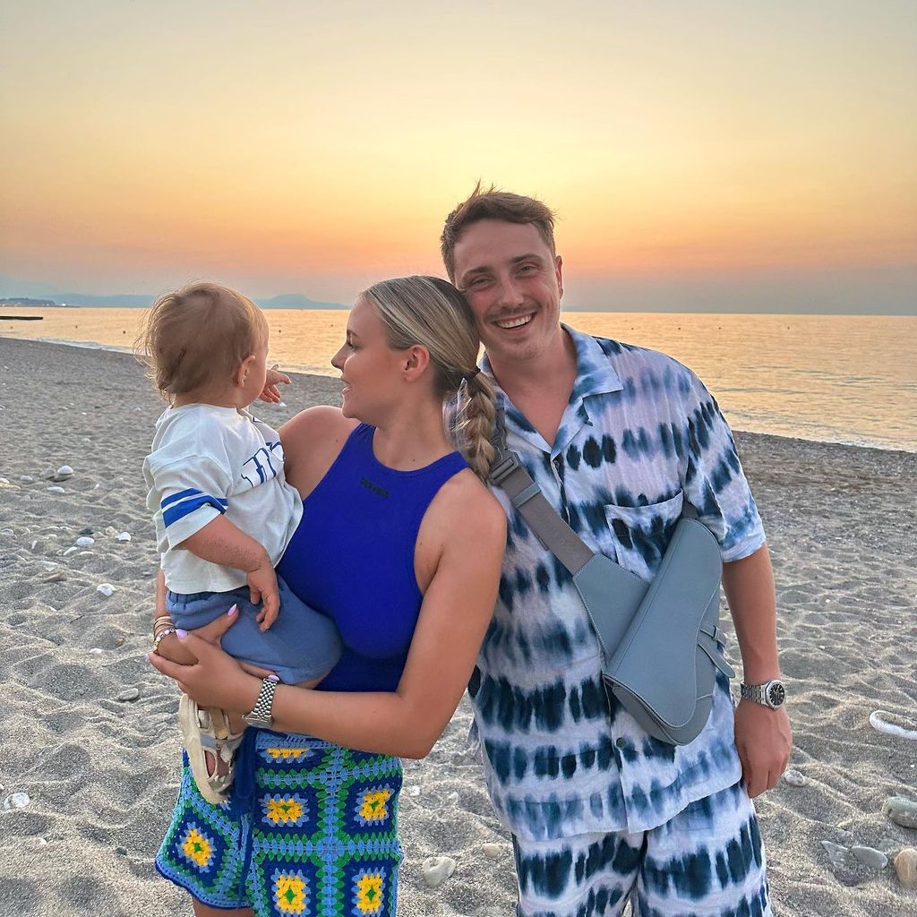 Dagi Bee und Eugen Kazakov mit ihrem Sohn Nelio