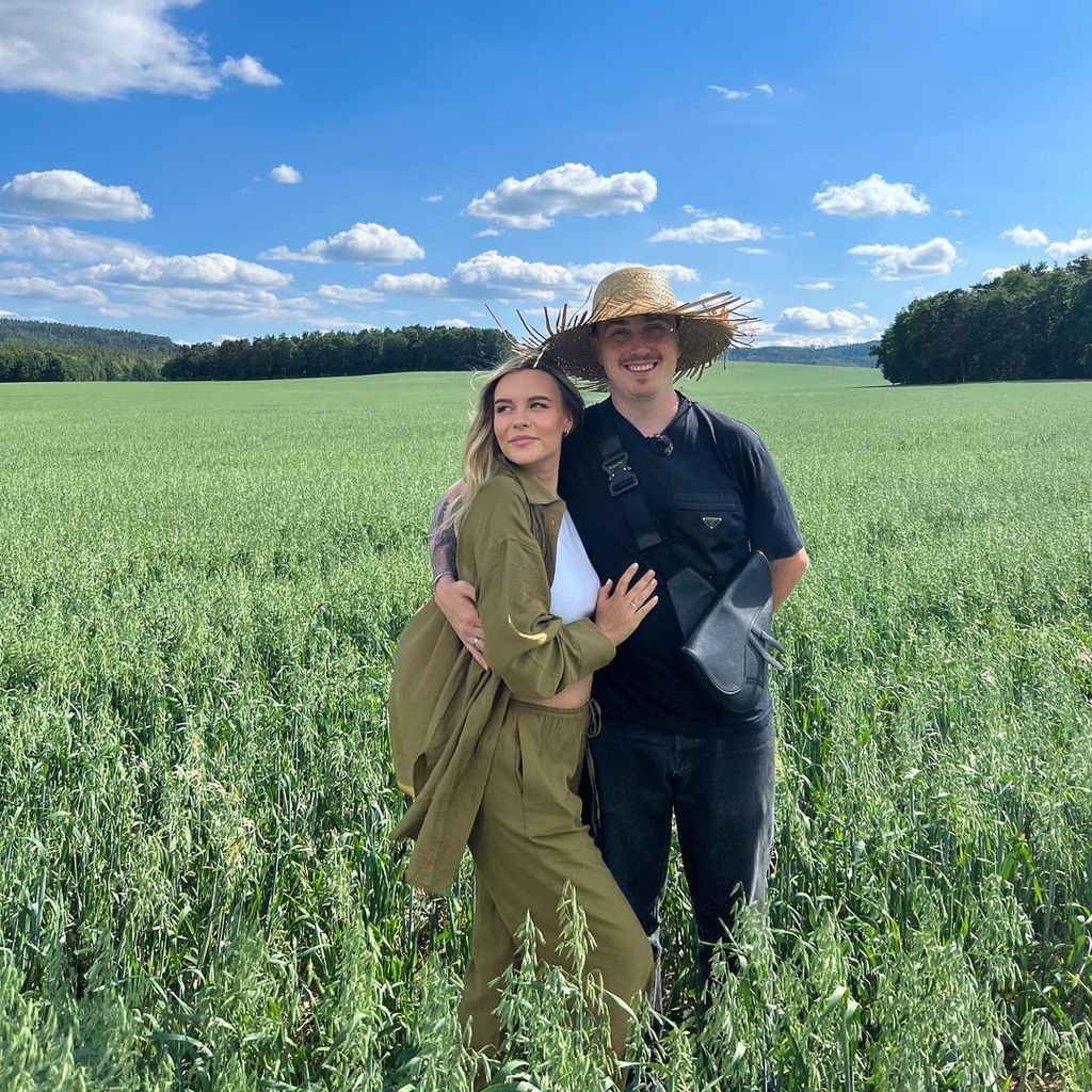 YouTuberin Dagi Bee mit ihrem Mann Eugen Kazakov