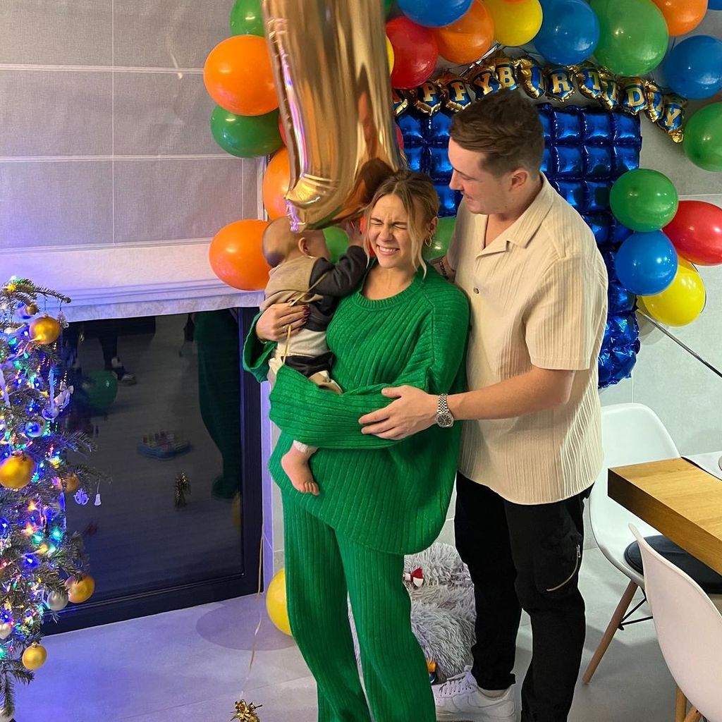 Dagi Bee und Eugen Kazakov und ihr Sohn Nelio