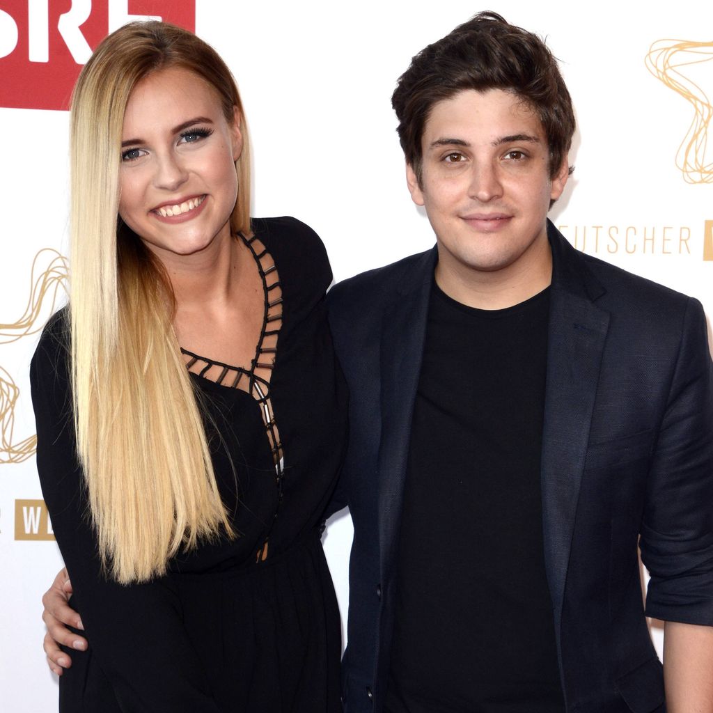 Dagi Bee und LionT bei der Verleihung des Deutschen Webvideopreises 2015 in Düsseldorf